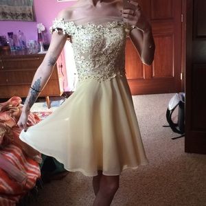 Yellow Formal dress